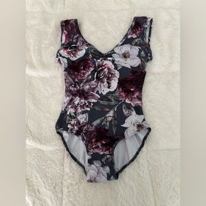 Floral Pattern Eleve Ballet Leotard